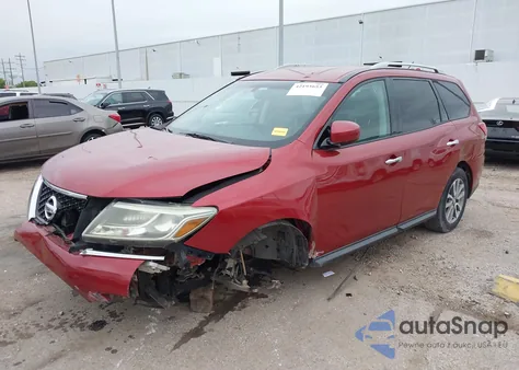 2016 Nissan Pathfinder Platinum/S/Sl/Sv z USA, uszkodzony, nr VIN 5N1AR2MM5GC628370